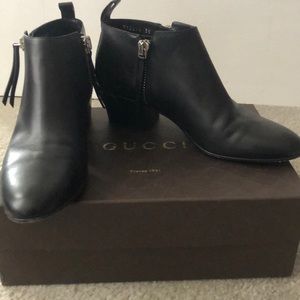 Authentic Gucci leather boots